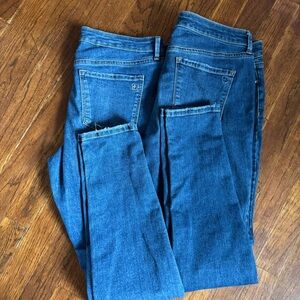 GUC Set of 2 pair Jessica Simpson kiss me skinny leg denim jeans